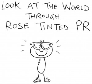 rose tinted PR